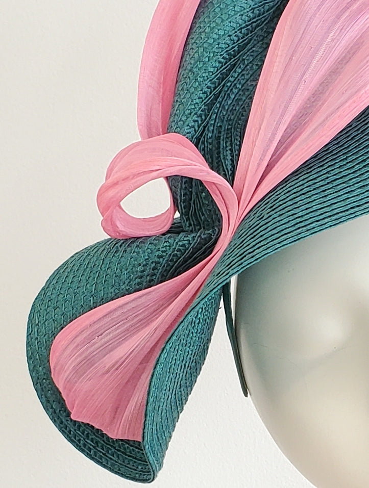 Green Fascinator Hat