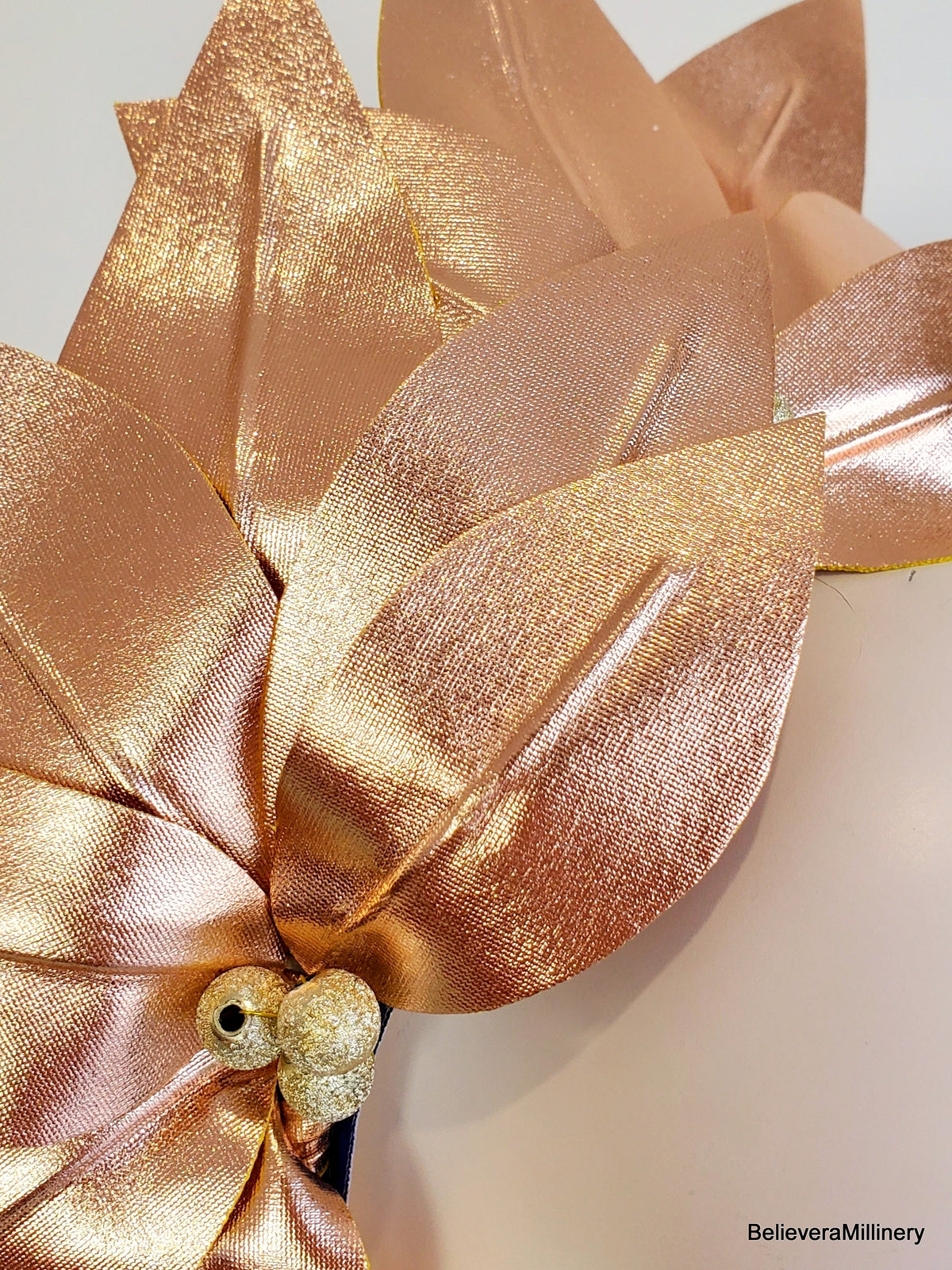Rose Gold Fascinator