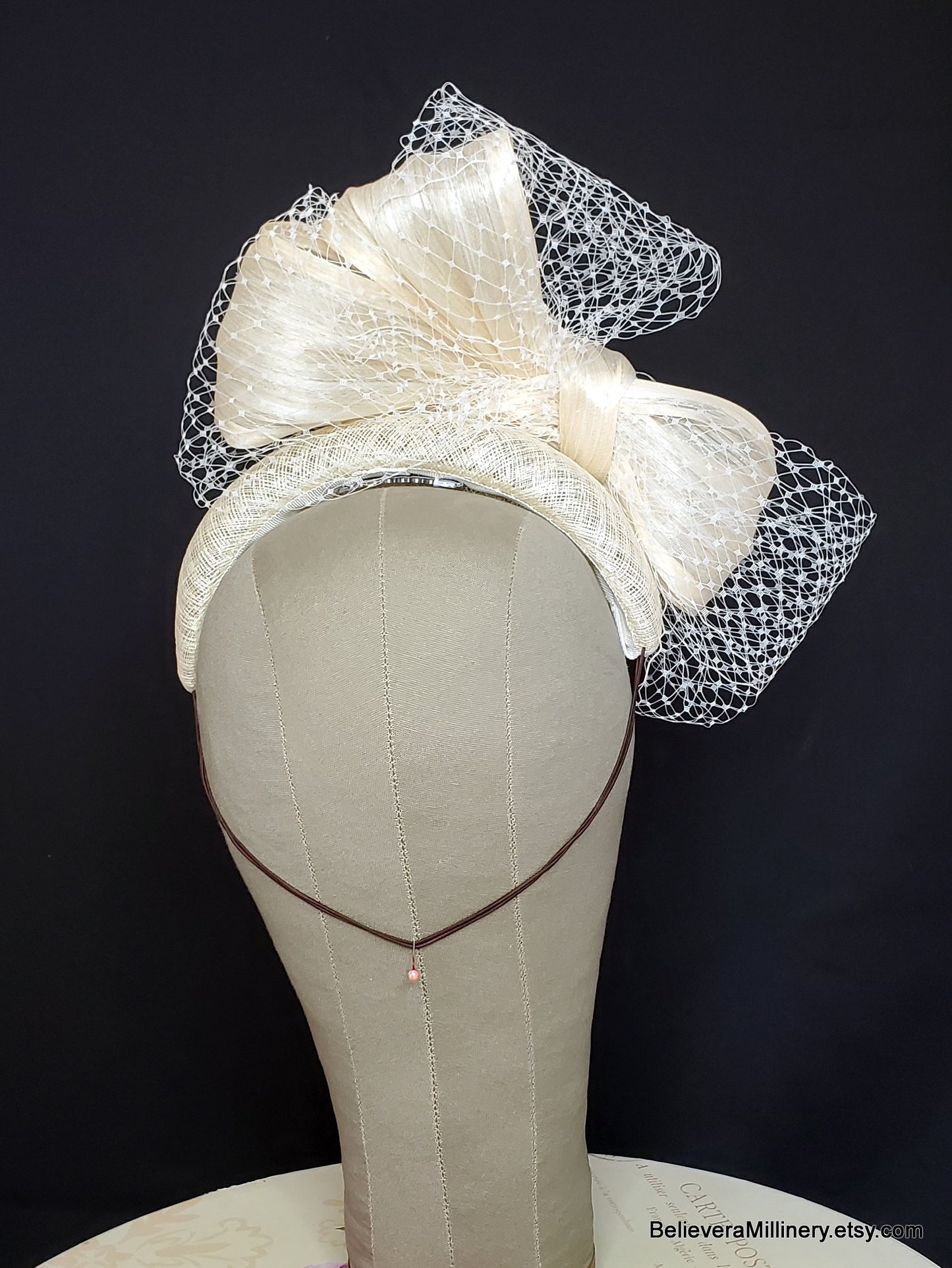 Cream hat - BM1255