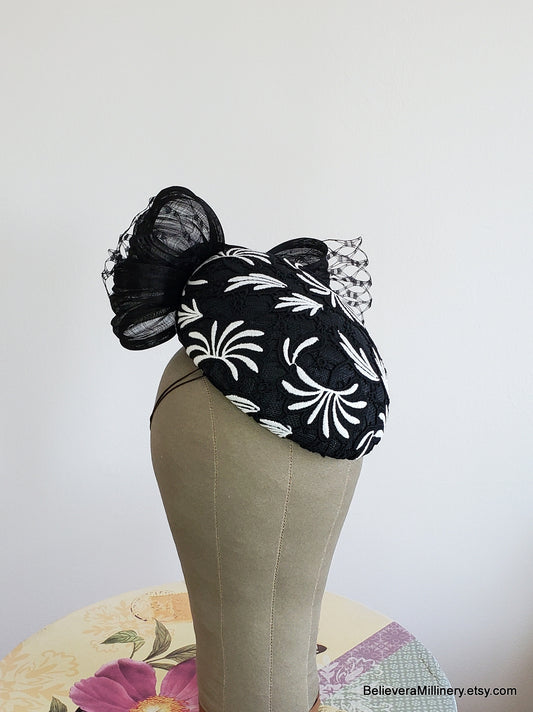 Black white hat - BM1251