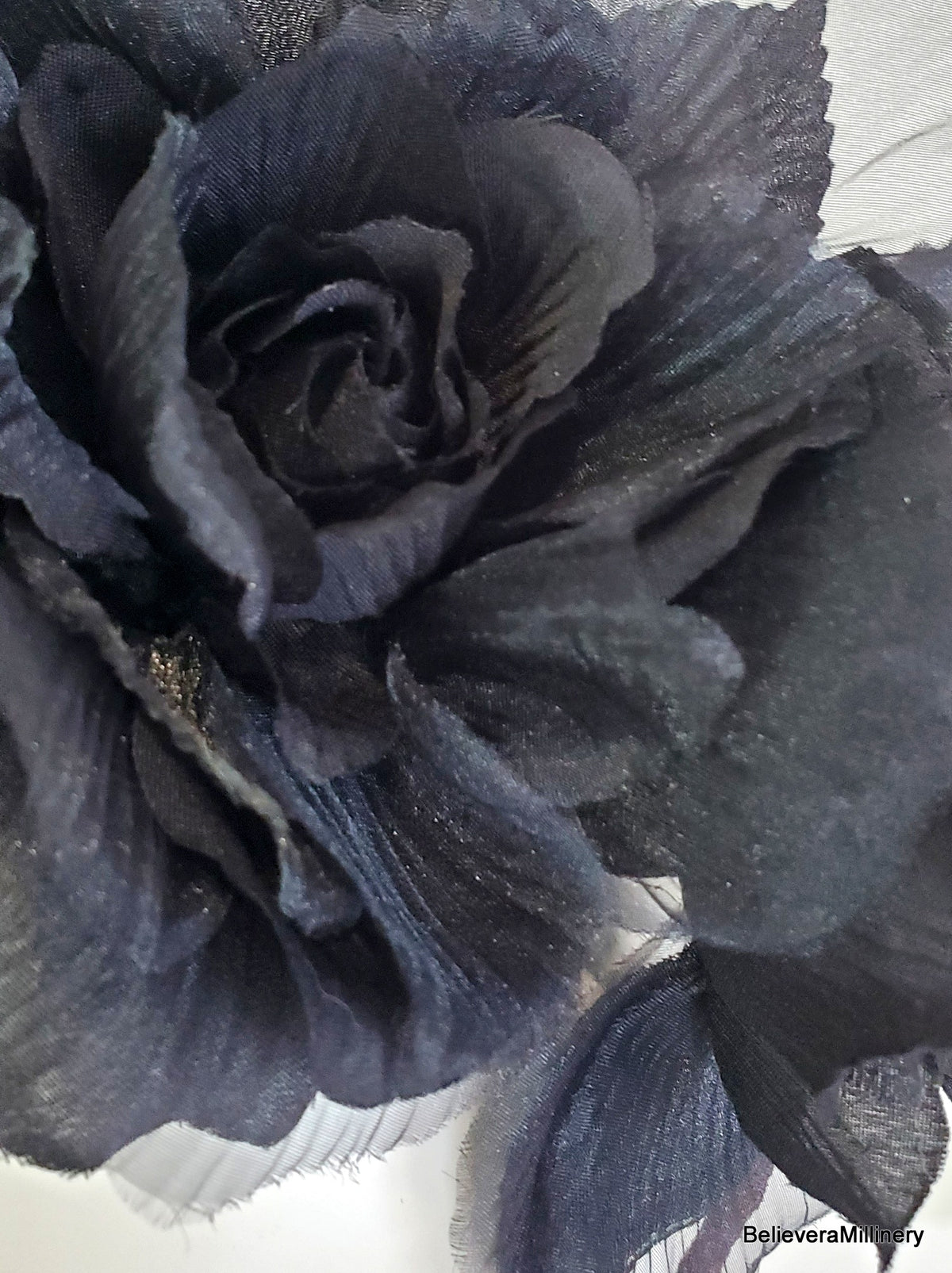 Black Flowers Crown