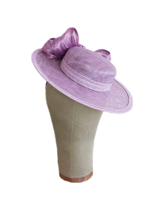 Purple Boater