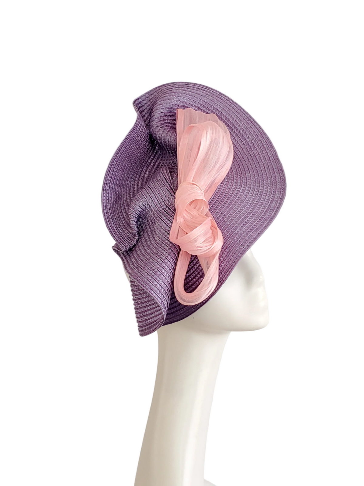 Lavender Purple Fascinator Hat