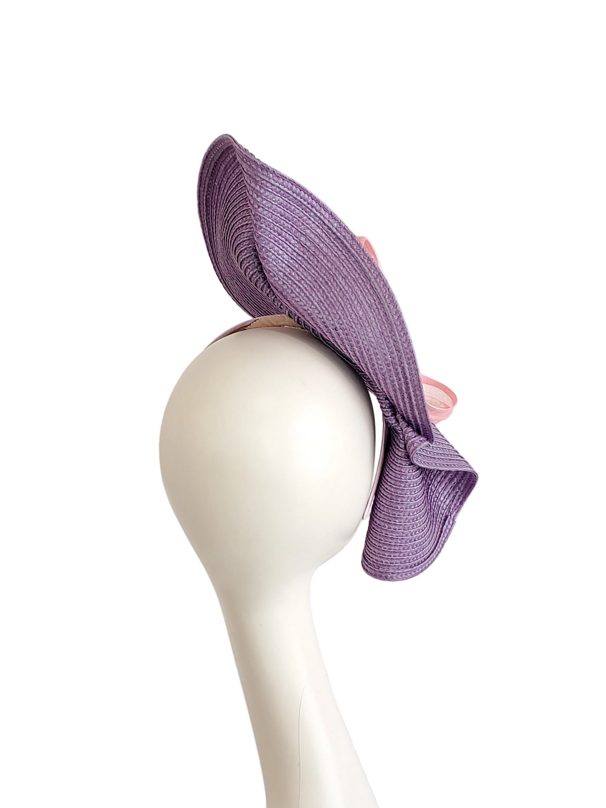 Lavender Purple Fascinator Hat