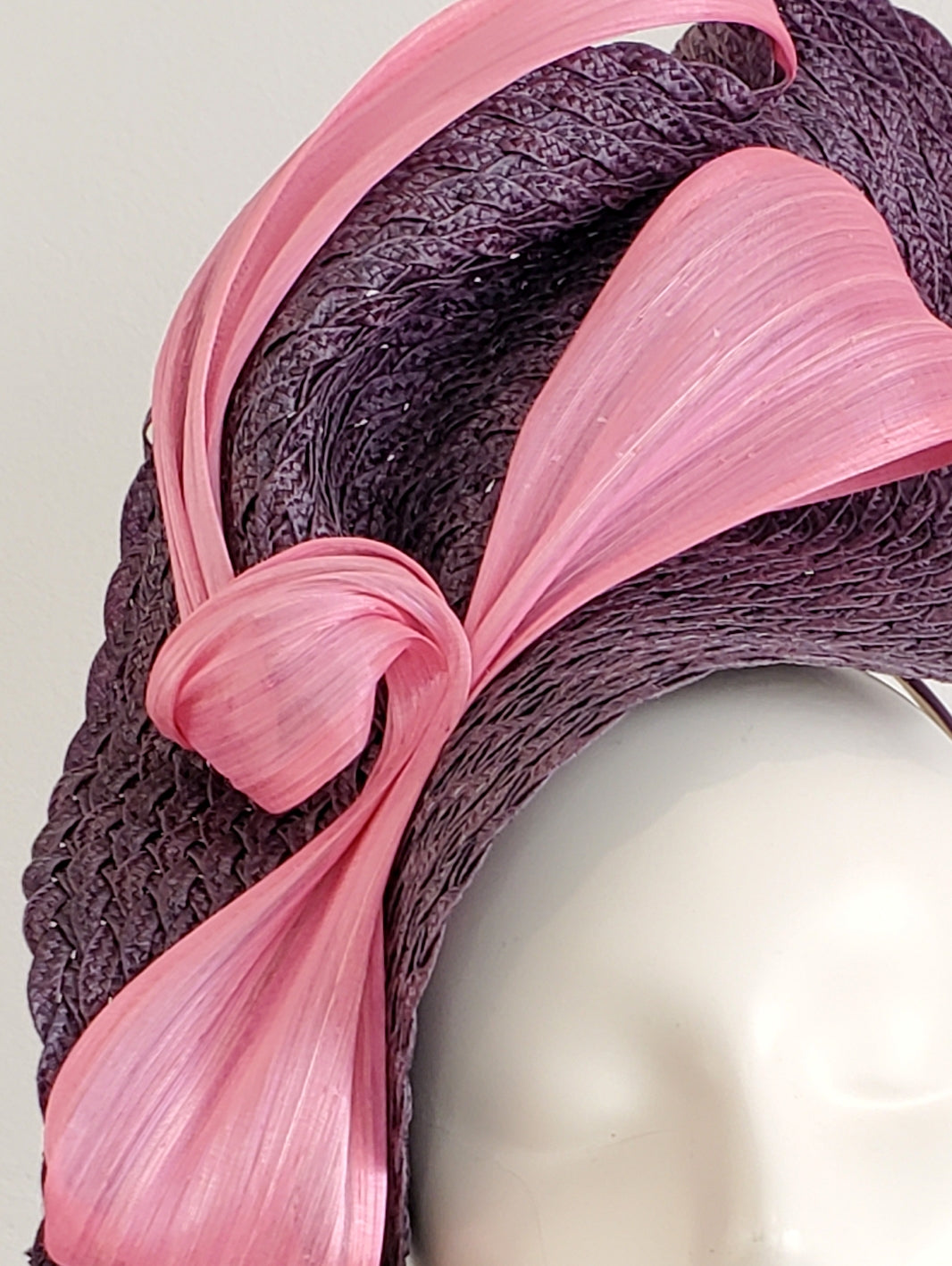 Purple Fascinator Headband