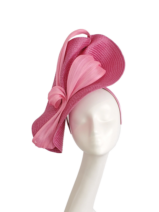 Hot Pink Fascinator Hat