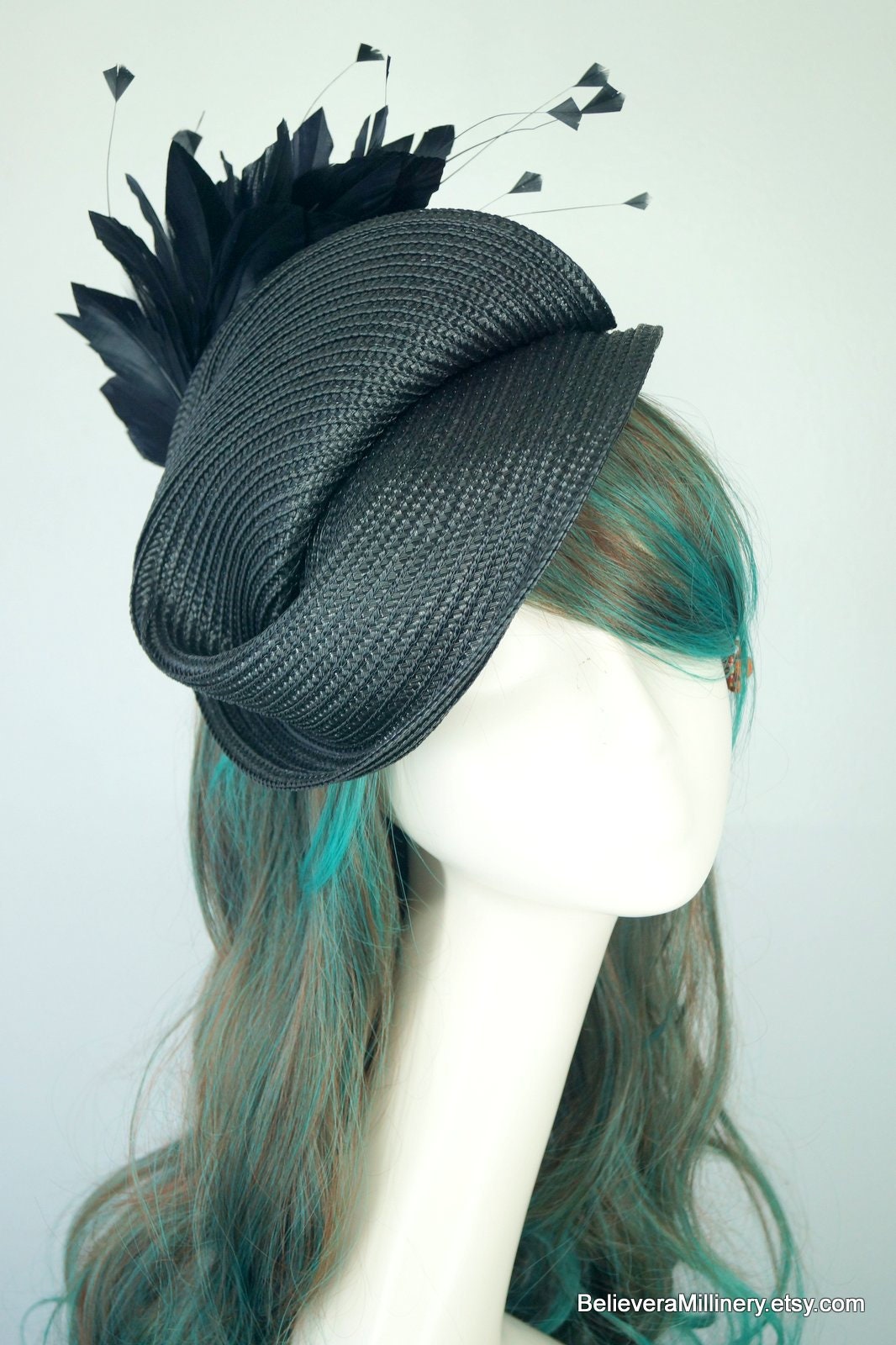 Black Fascinator - BM958