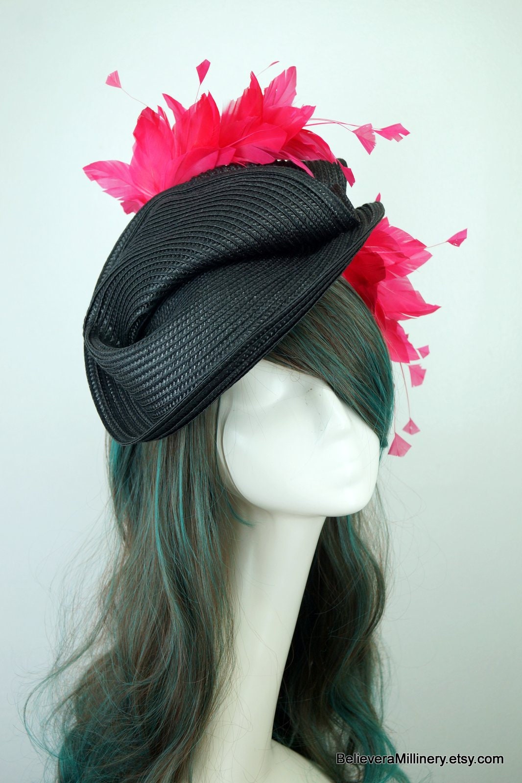 Black Pink Hat BM989