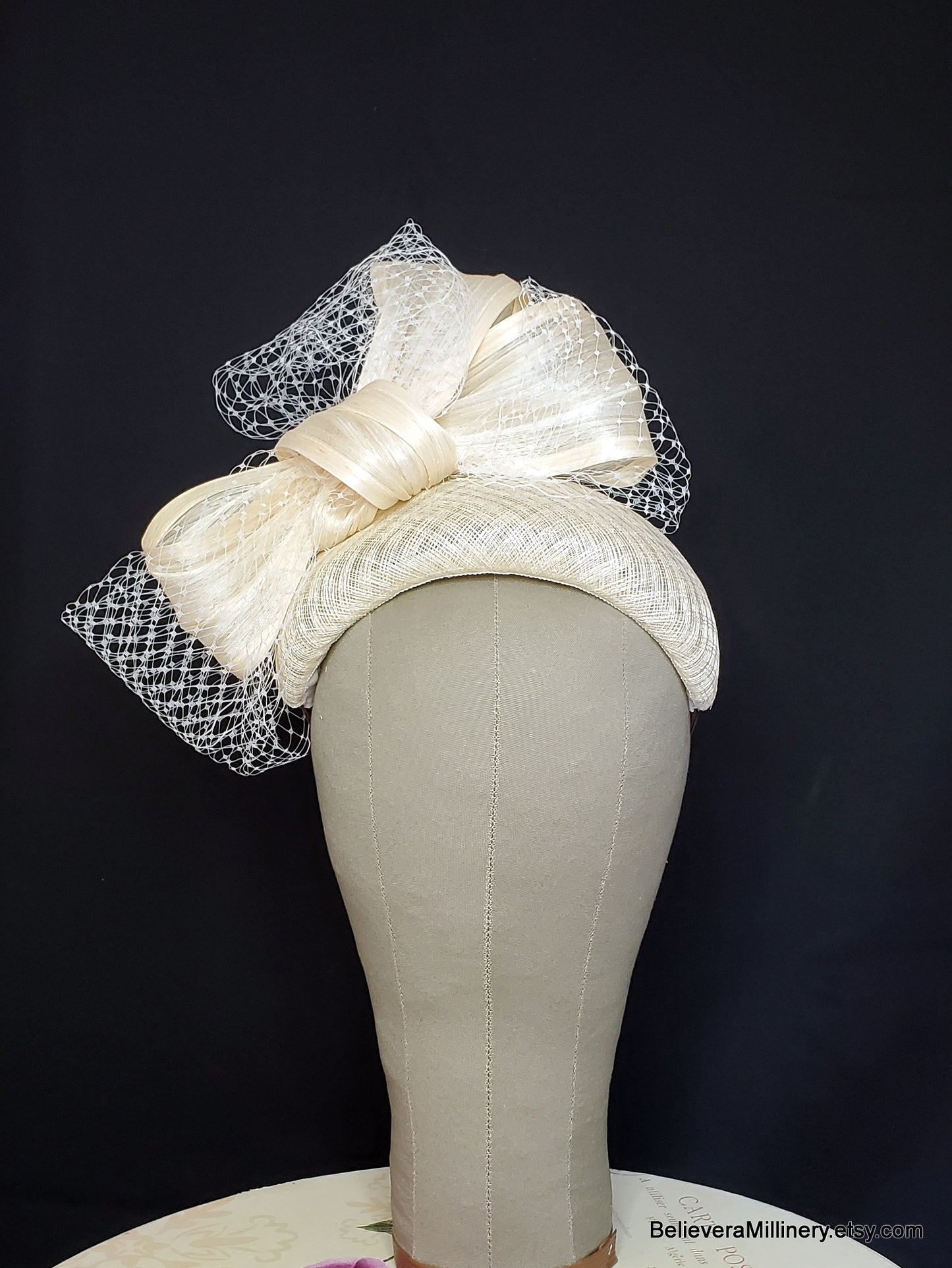Cream hat - BM1255