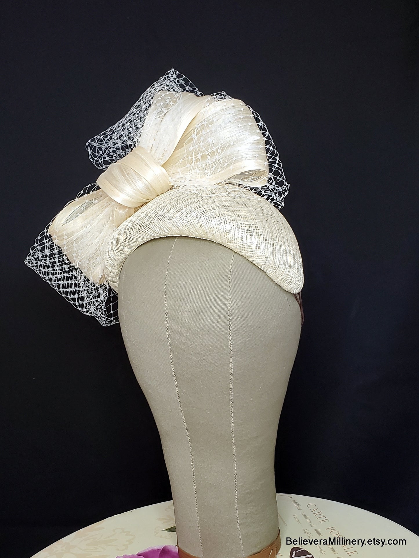Cream hat - BM1255