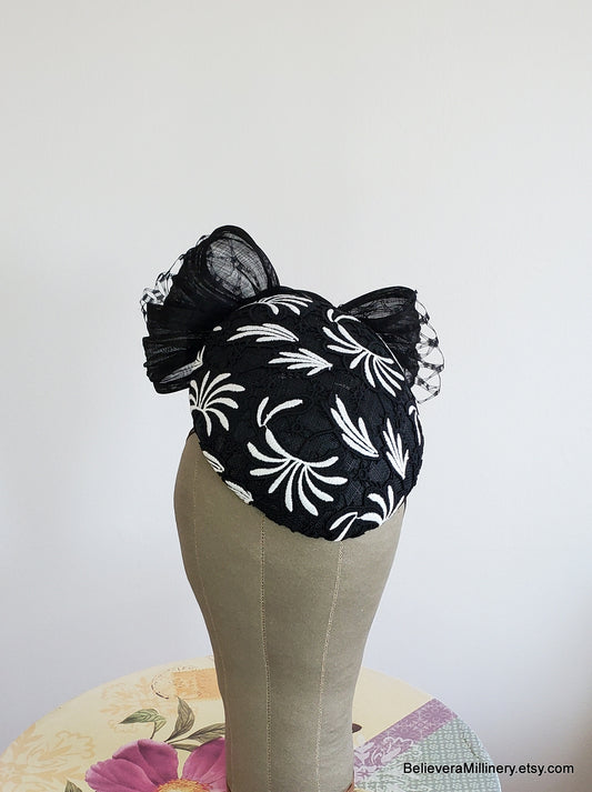 Black white hat - BM1251
