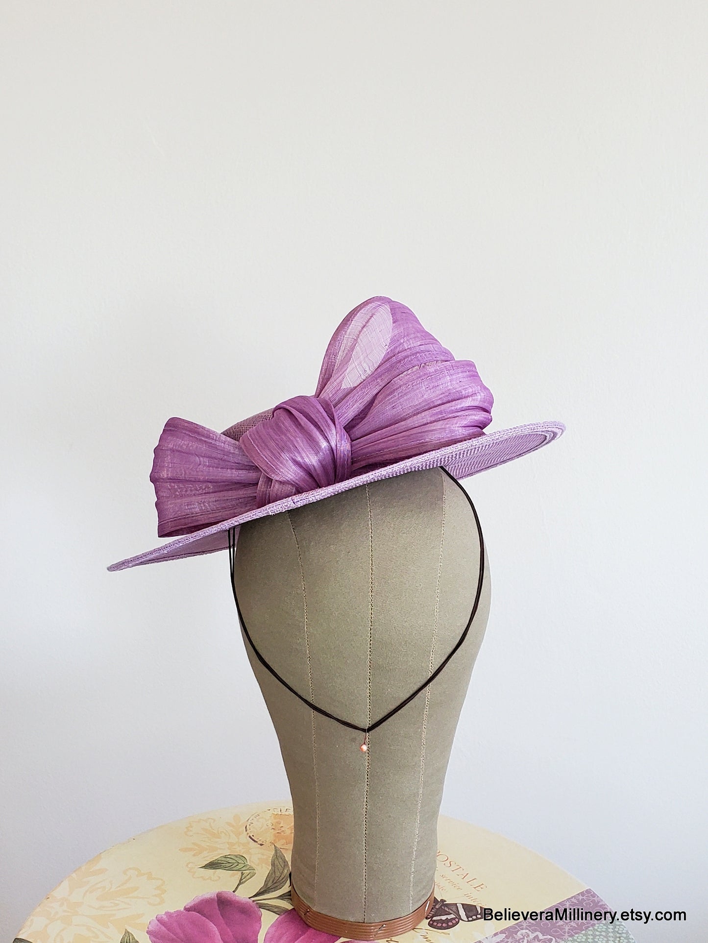 Purple Boater - BM1259