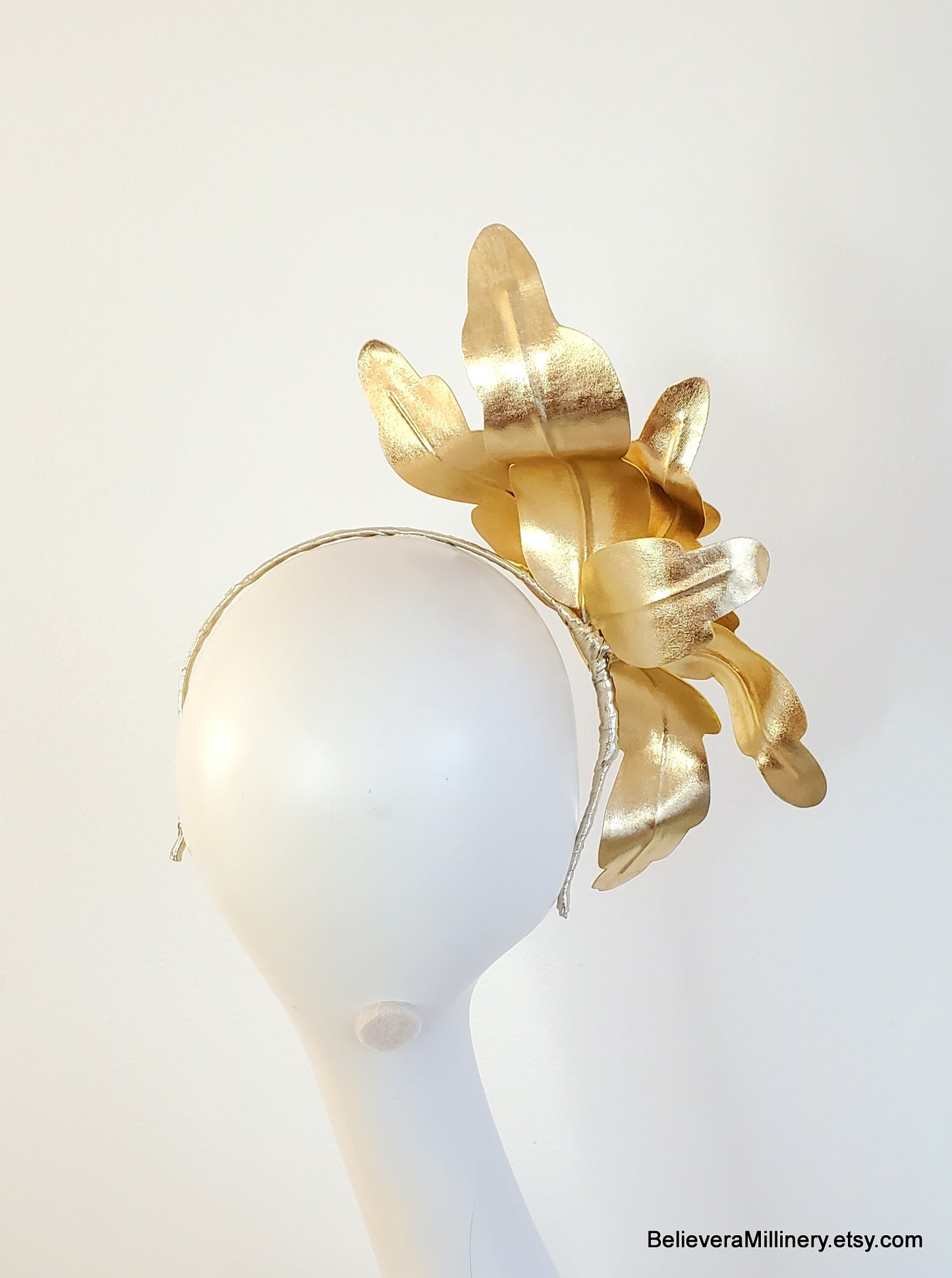 Gold Fascinator - BM1298