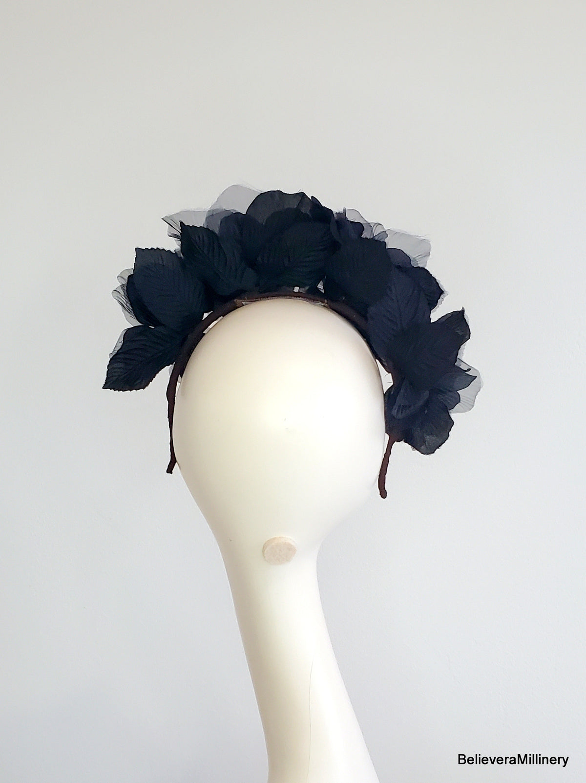 Black Flowers Crown