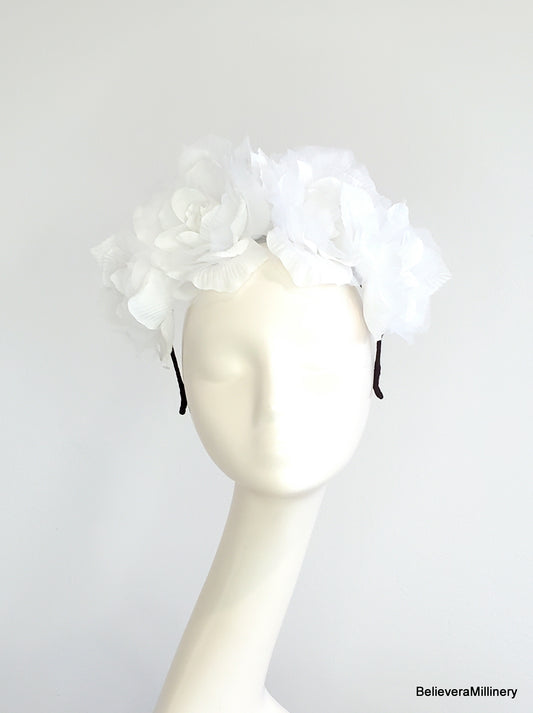 White Flower Crown