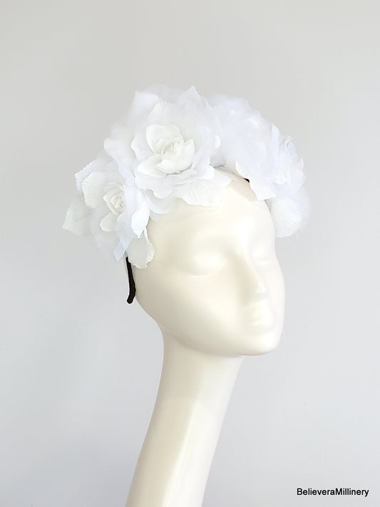 White Flower Crown