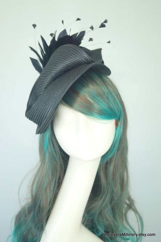Black Fascinator - BM958