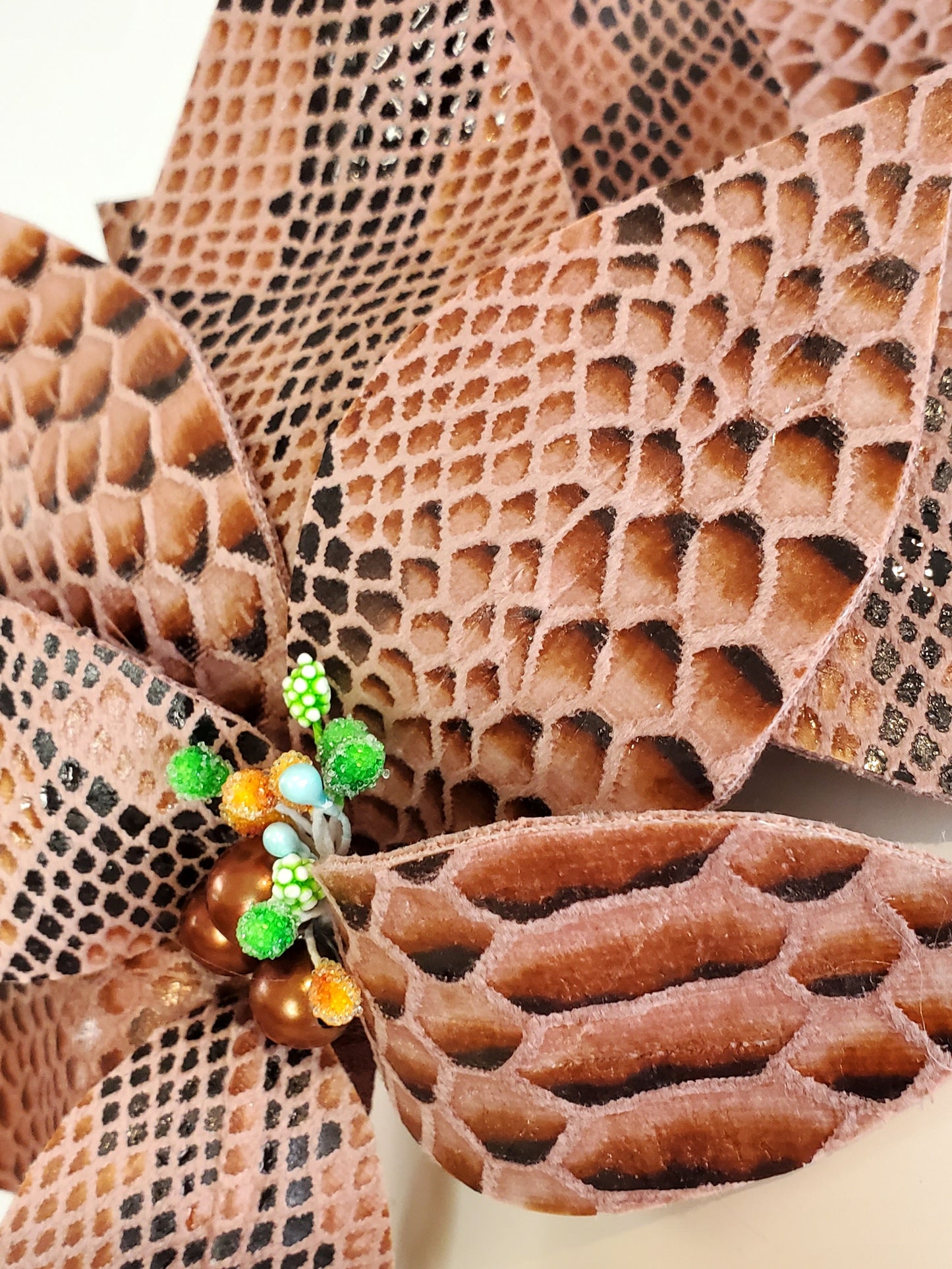 Brown Fabric Flower Fascinator | Melbourne Cup Headband