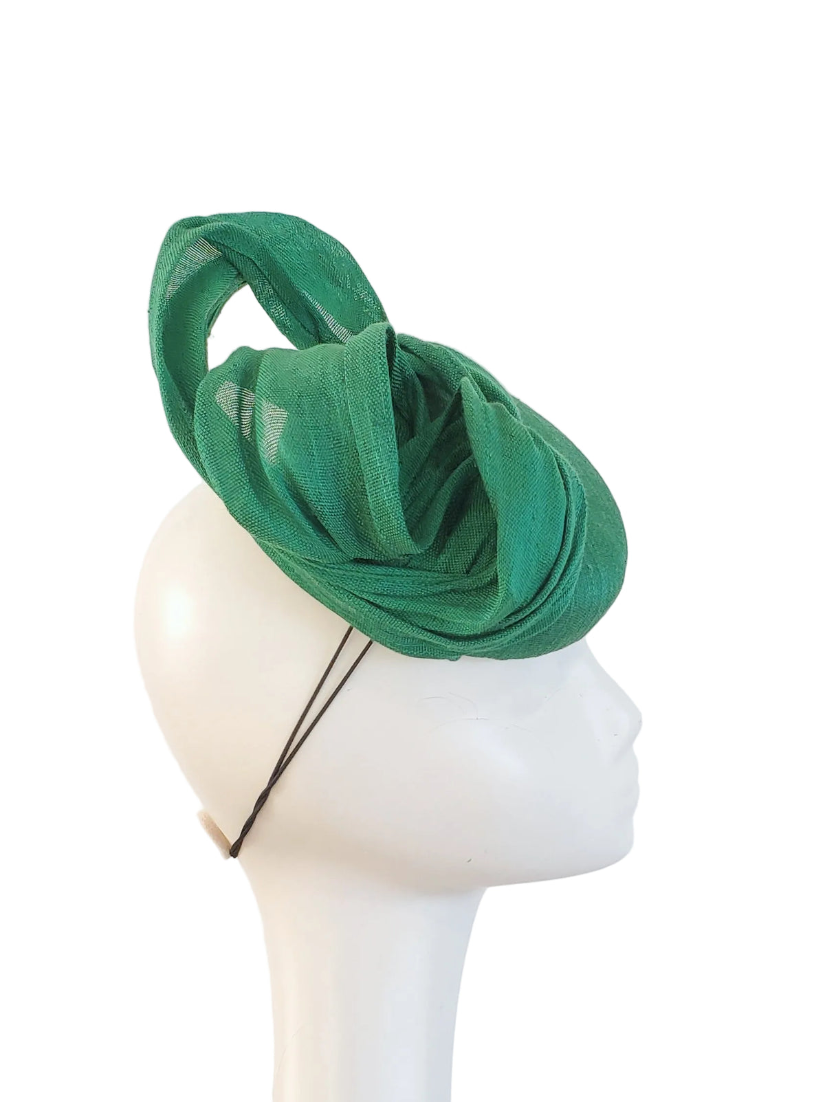 Green Sinamay Hat – Melbourne Cup & Derby Day