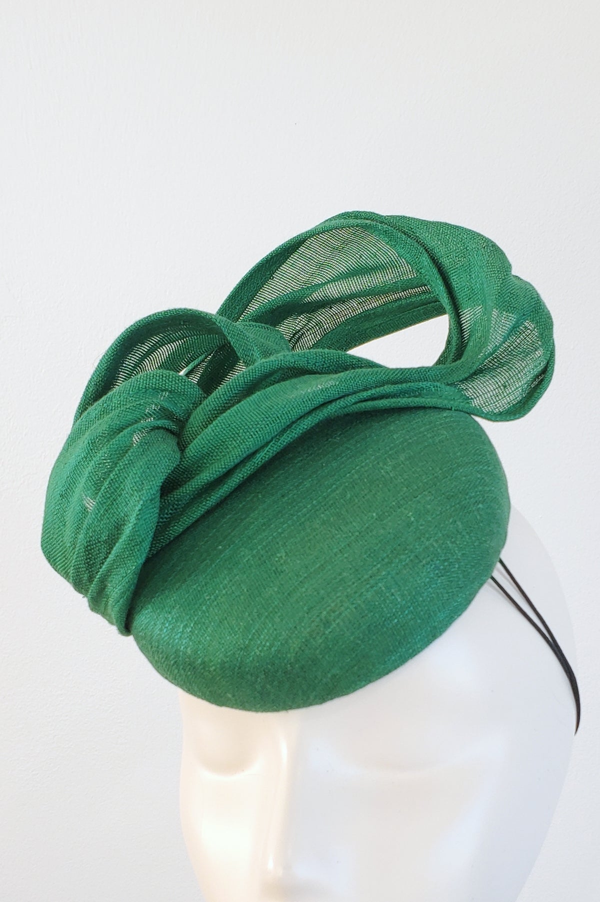 Green Sinamay Hat – Melbourne Cup & Derby Day