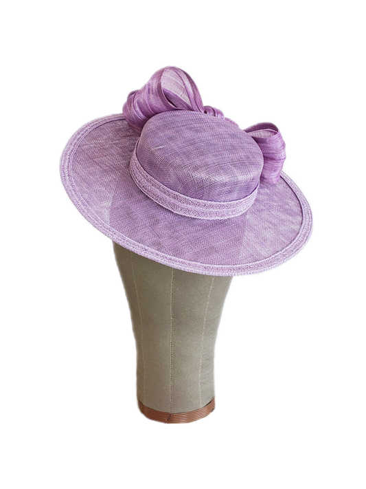 Purple Boater