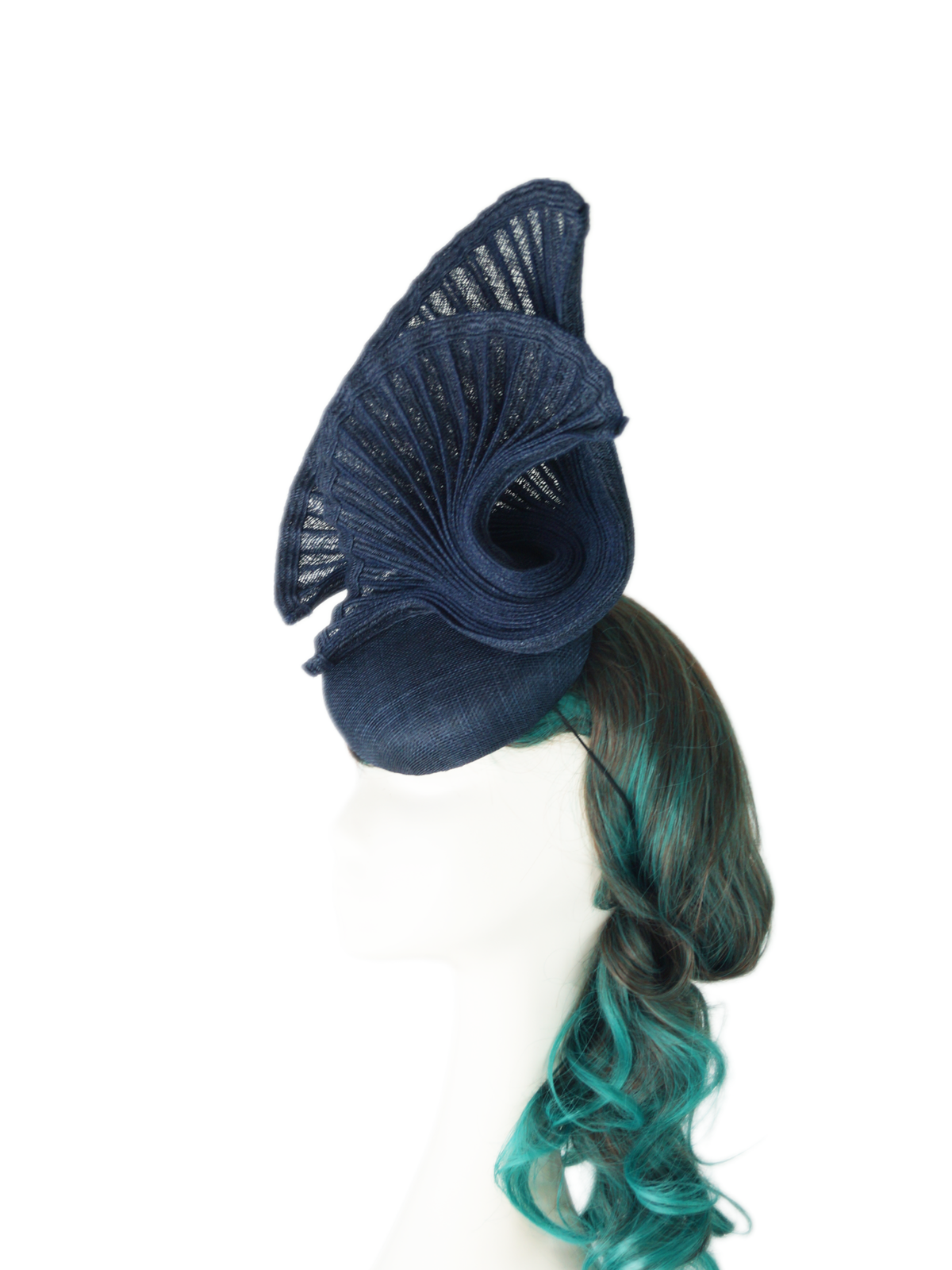 Navy Blue Straw Hat – Melbourne Cup & Race Day