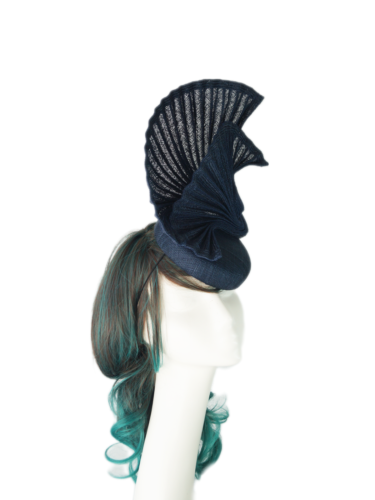 Navy Blue Straw Hat – Melbourne Cup & Race Day