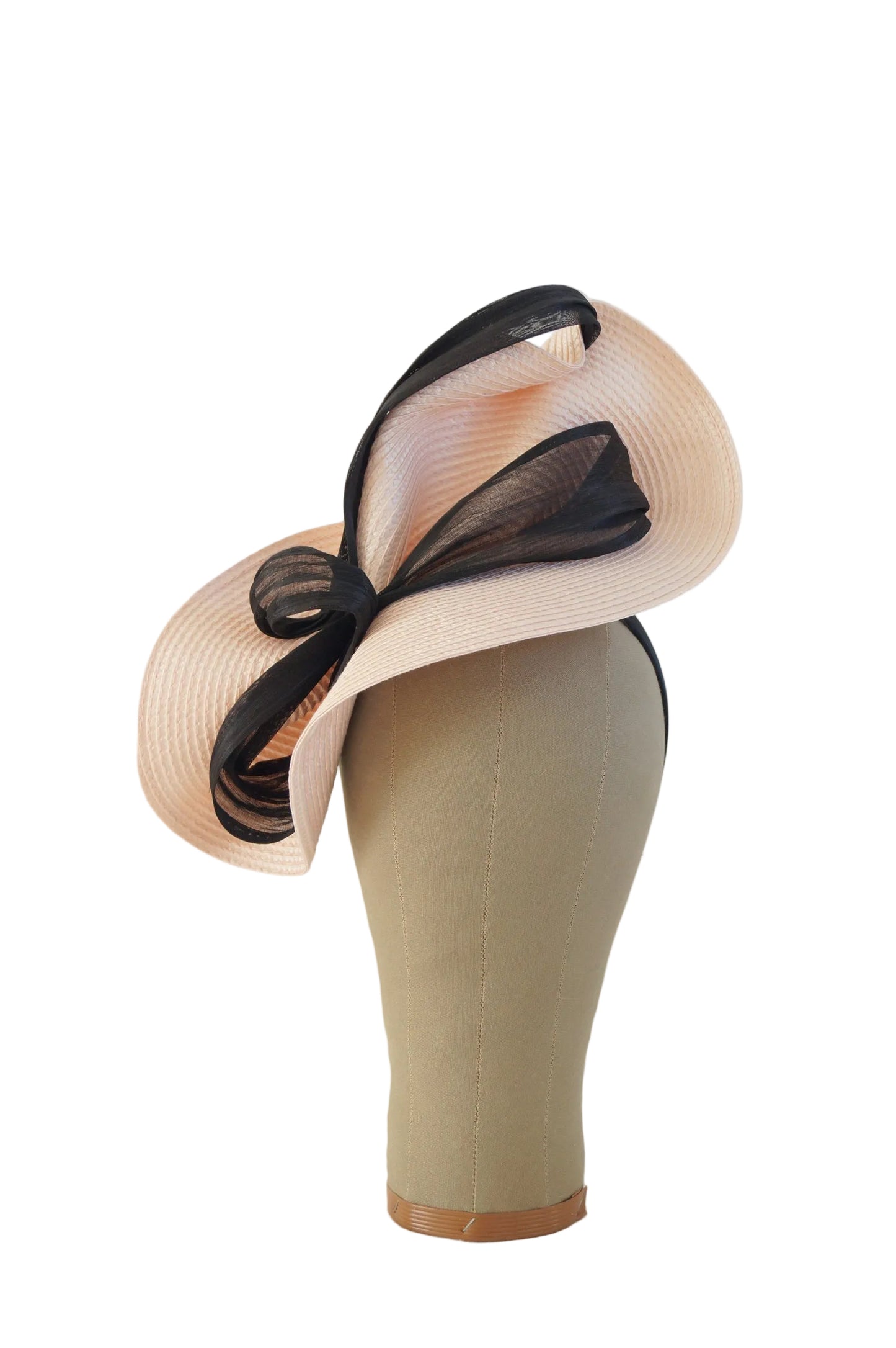 Pink & Black Fascinator Headband
