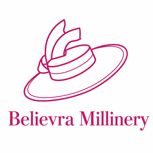 Believera Millinery Logo - Bright Contour Boater