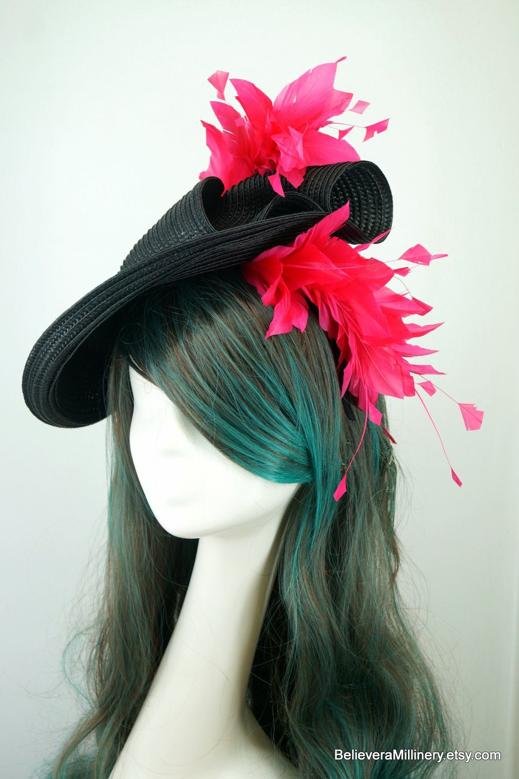Black Pink Hat BM989
