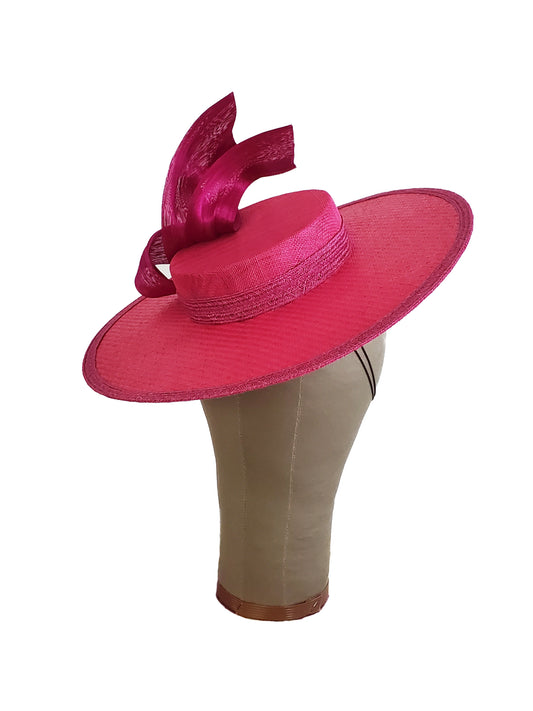 Pink Boater Hat | Melbourne Cup Special
