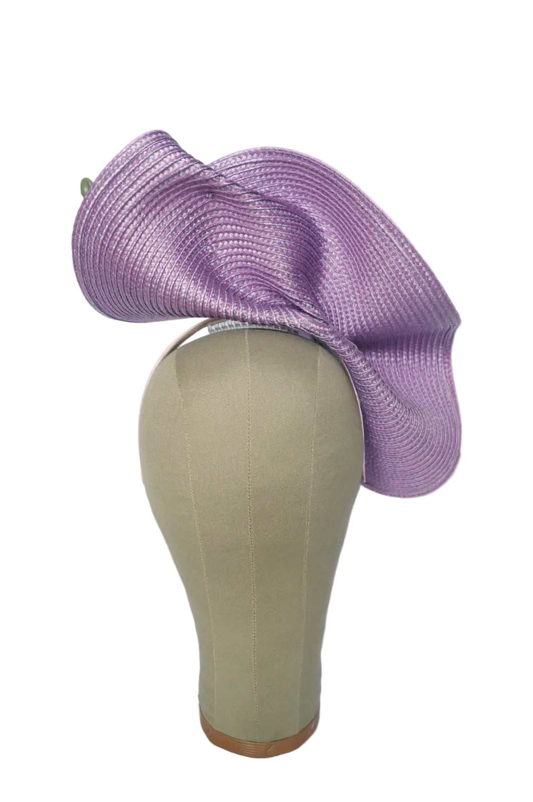 Purple Orchid Fascinator: Modern Race Day Headband